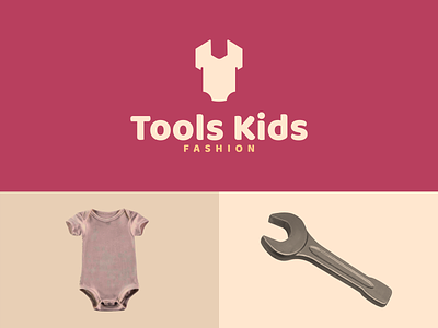 Tools Kids Fashion art brand brand design branding clean combination company concept creative design fashion forsale graphicdesigns inspiration kids logo logodesign rendycemix tools vector
