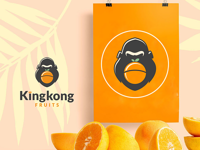 kingkong fruits 3d animals animation brand branding design esport gorilla graphic design graphicdesigns illustration logo logodesign mascot modern motion graphics symbol ui ux vector