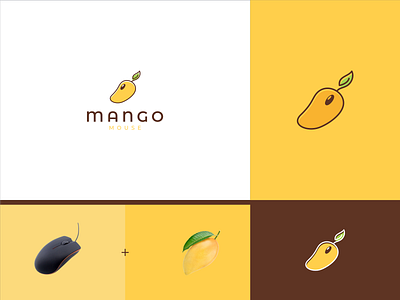 mango mouse 3d animation brand branding combination design dualmeaning fresh fruits graphic design graphicdesigns illustration logo logodesign mango motion graphics mouse technology ux vector