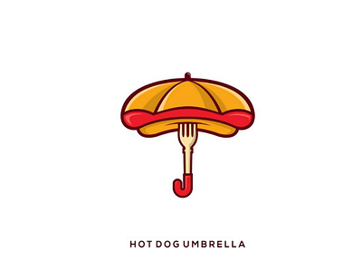 Hot dog umbrella