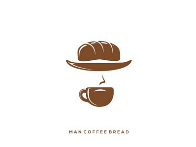 Man coffee bread coffee bread man