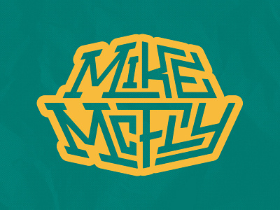 Mike Mcfly branding commission handlettering lettering logo logotype typography vector