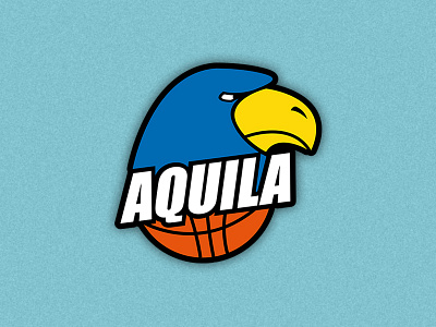 Bv Aquila basketball basketball logo branding commission design logo vector