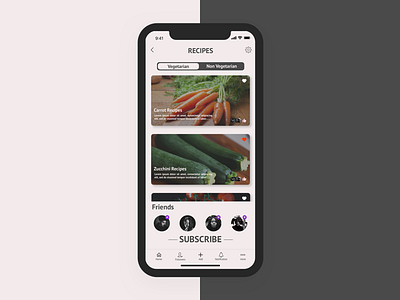 Recipe App Concept