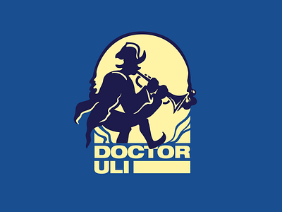Doctor Uli Logo branding design illustration jazz logo vector