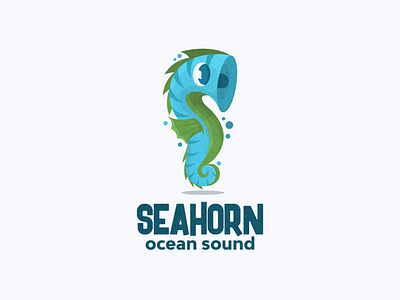 seahorn logo combination