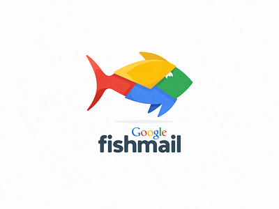 GOOGLE FISHMAIL LOGO EXPLORE animation app branding design flat icon illustration illustrator logo ui vector