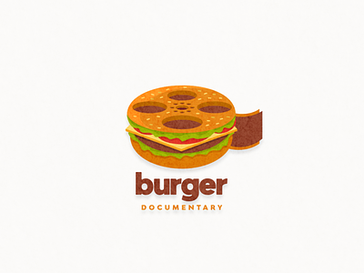 Burger documentary logo combination