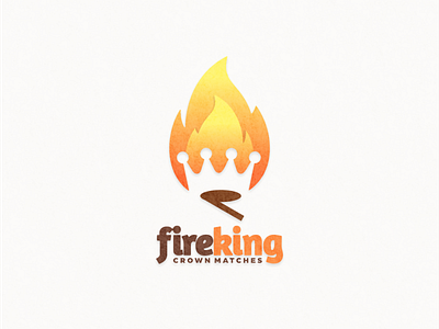 fireking animation branding design fire flat illustration king logo typography ui ux vector