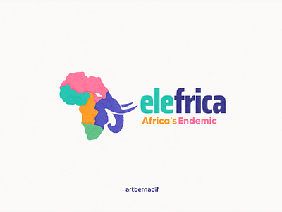 Elefrica logo combination