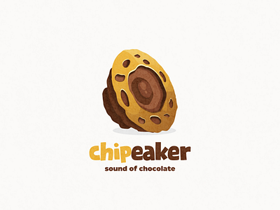 Chocochips and speaker logo combination