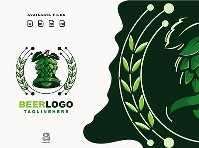 Beer logo animation beer branding design flat illustration logo typography ui ux vector