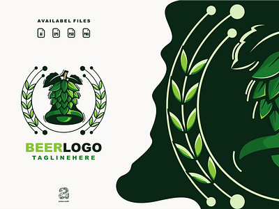 Beer logo animation beer branding design flat illustration logo typography ui ux vector