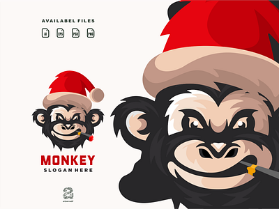 Monkey christmas