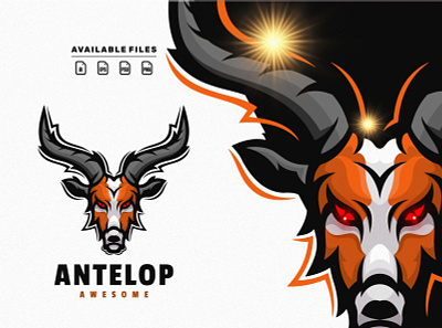 antelop animation branding design esport flat game illustration logo typography ux vector