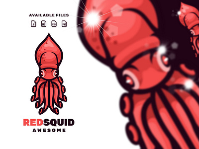 red squid