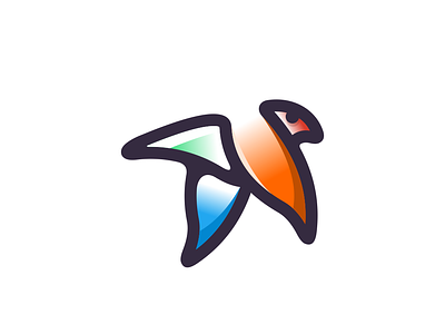 bird logo explore