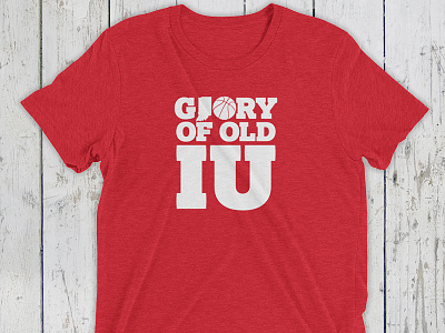Glory Of Old IU Tee Shirt apparel basketball indiana tee tshirt