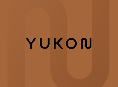 Yukon branding curve identity logo logomark logotype wave wordmark