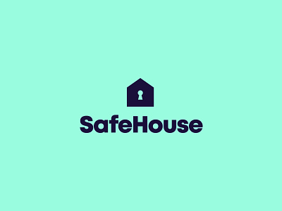Safehouse Idea brand branding house identity key logo logos symbol