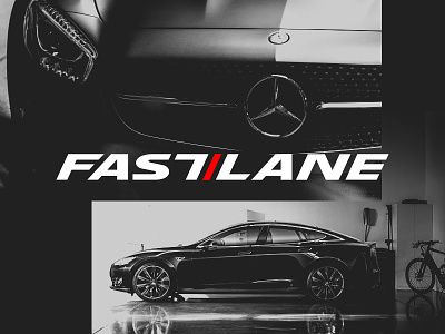 Fastlane Leftovers branding cars design fast logo logotype
