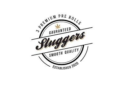 Sluggers branding design dribbble logo logo design monogram vector vintage