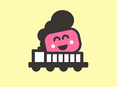 Marshmallow icon train