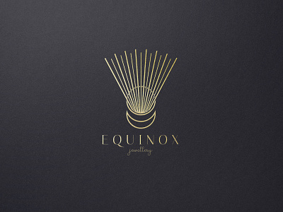 Equinox Logo branding clipart elegant equinox golden logo luxury logo minimalistic minimalistic art moon mystic sacred space sun tattoo universe