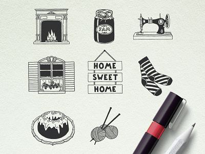 Home Sweet Home Illustrations