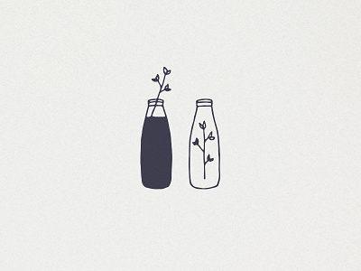 Hand Drawn Bottles