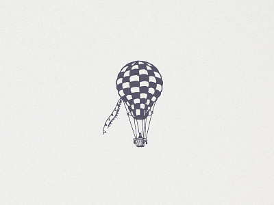 Balloon adventure balloon clipart design fly hand drawn handdrawn illustration logo minimalistic nature