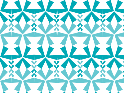 Blue Asterisks Pattern