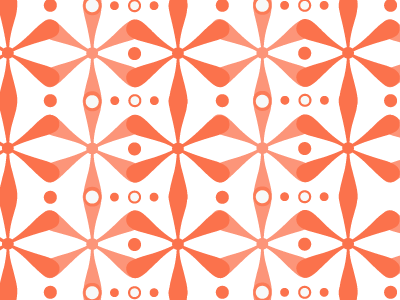 Orange Asterisks Pattern asterisks patterns