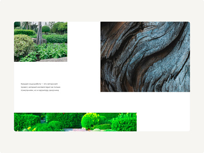 Landscape Improvement Agency - 02 clean design interface landing page photo ui ux website