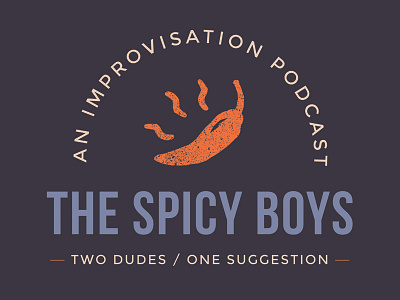 Spicy Boys improv improvisation logo pepper podcast spicy spicyboys