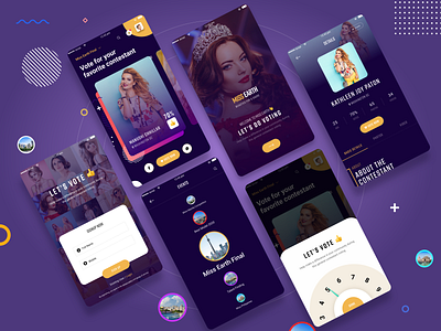 Eye-catching app design for the ultimate prize giveaway app!