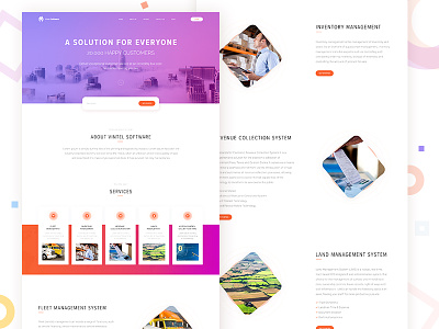 Website Landing Page