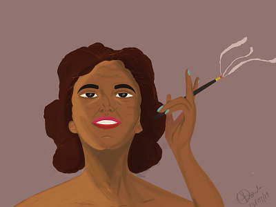 cigar design illustration