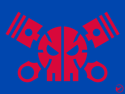 Detroit Pistons Alternate Logo Concept detroit pistons nba sports design