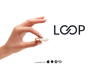 Loop branding design logo