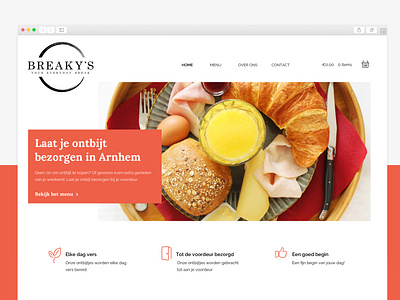 Breakfast Delivery Webshop