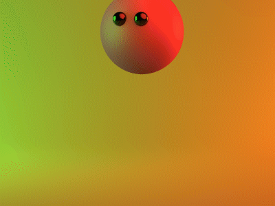 30 Days of Animation: Day 2 Bouncy Ball animation 3d cinema 4d