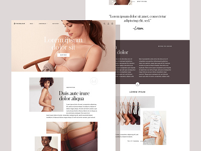 ThirdLove Product Story Landing Page