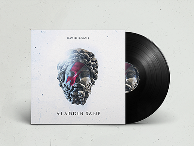 Aladdin Sane album cover artwork david bowie music