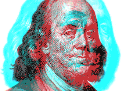Benjamin Franklin after effects animation design illustration