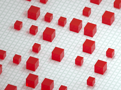 Red Box red box c4d render 3d