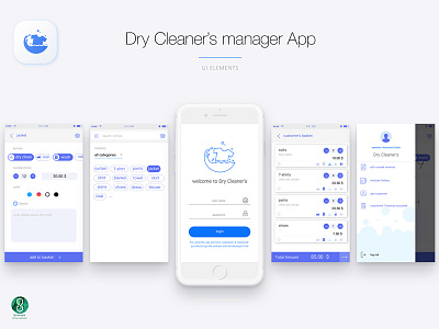 dry cleaner's manager app