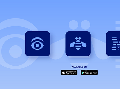 Daily UI 005 App Icon app appicon blue clean concept creative dailyui design icon screen ui web