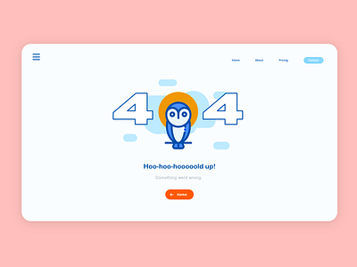 Daily UI 008 - 404 Error Page 404 behance clean concept dailyui design error 404 graphic desgin interface ui uitrends uiux userexperience userinterface ux web webdesign