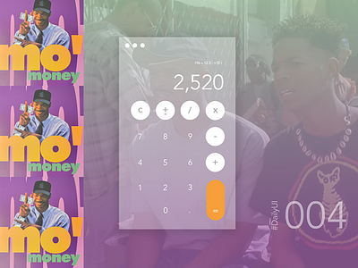 Daily UI 004 Calculator calculator clean concept creative daily ui graphic graphic design interface movie screen ui web